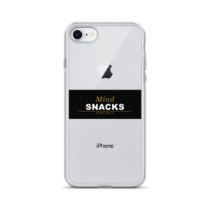 Mind Snacks Clear Case for iPhone®