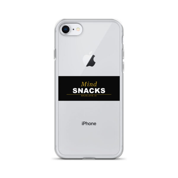 Mind Snacks Clear Case for iPhone®